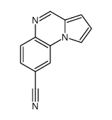 Pyrrolo[1,2-a]quinoxaline-8-carbonitrile结构式