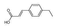 4-ethyl cinnamic acid结构式