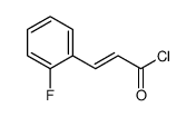 (E)-3-(2-FLUORO-PHENYL)-ACRYLOYL CHLORIDE结构式