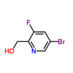 5-溴-3-氟-2-(羟基甲基)吡啶结构式