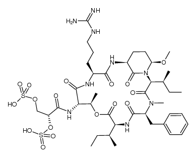 micropeptin MZ1019结构式