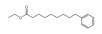ethyl 9-phenylnonanoate结构式