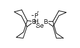 (PB) trimethylphosphanebis(1,5-cyclooctanediylboryl)monoselenide结构式