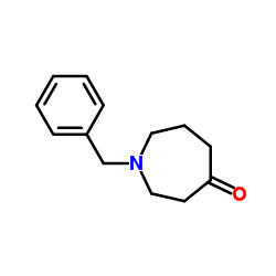 1-苄基六氢氮杂卓-4-酮结构式