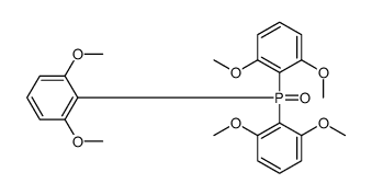 2-bis(2,6-dimethoxyphenyl)phosphoryl-1,3-dimethoxybenzene结构式