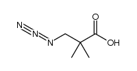 &beta;-azidopivalic acid结构式