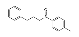 1-methyl-4-(3-phenylpropylsulfinyl)benzene结构式