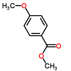甲基4-甲氧基苯甲酸酯结构式