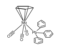 (η5-C5H5)Mo(CO)3PbPh3结构式