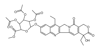 SN-38三-O-乙酰基-β-D-葡萄糖醛酸甲酯结构式