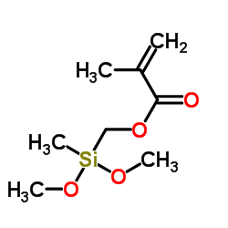 甲基丙烯酸[二甲氧基(甲基)硅基]甲酯结构式