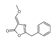2-benzyl-4-(methoxymethylidene)-1,3-oxazol-5-one结构式