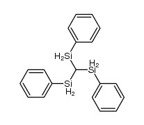 Tris(phenylsilyl)methane结构式