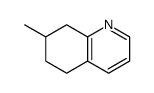 (R)-(9CI)-5,6,7,8-四氢-7-甲基喹啉结构式