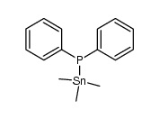(diphenylphosphino)trimethylstannane结构式