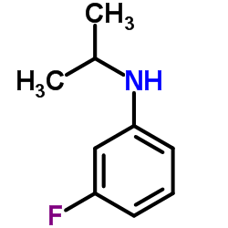3-氟-N-异丙苯胺结构式