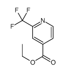 Ethyl 2-(trifluoromethyl)isonicotinate结构式