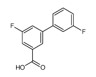 3',5-DIFLUORO-[1,1'-BIPHENYL]-3-CARBOXYLIC ACID结构式