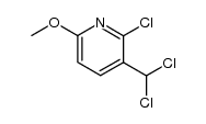 2-chloro-3-dichloromethyl-6-methoxypyridine结构式