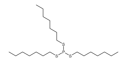 triheptyl phosphorotrithioite结构式