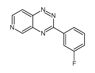 3-(3-fluorophenyl)pyrido[3,4-e][1,2,4]triazine结构式