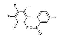 2,3,4,5,6-pentafluoro-4'-methyl-2'-nitro-1,1'-biphenyl结构式