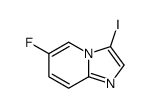 IMidazo[1,2-a]pyridine, 6-fluoro-3-iodo-结构式