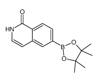 2-dioxaborolan-2-yl)isoquinolin-1(2H)-one结构式