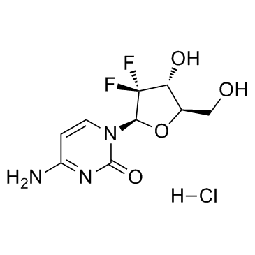盐酸吉西他滨结构式
