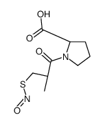 S-亚硝基卡托普利结构式
