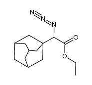 ethyl 2-azido-2-(1-adamantyl)acetate结构式
