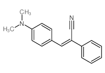 Benzeneacetonitrile, a-[[4-(dimethylamino)phenyl]methylene]-结构式