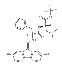 DC-FM-bar-Phe-Leu-O-t-Bu结构式