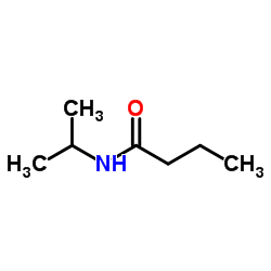 N-(1-甲基乙基)-丁酰胺结构式