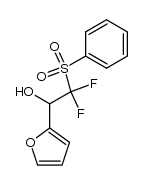 α-(difluoro[phenylsulfonyl]methyl)-2-furanmethanol结构式