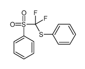 [benzenesulfonyl(difluoro)methyl]sulfanylbenzene结构式