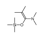 N,N,2-trimethyl-1-trimethylsilyloxyprop-1-en-1-amine结构式