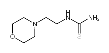 1-(2-吗啉乙基)-2-硫脲结构式