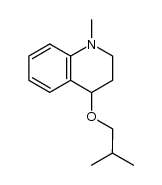 4-isobutoxy-1-methyl-1,2,3,4-tetrahydroquinoline结构式