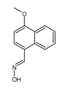 &alpha;-4-methoxy-naphthaldoxime-(1)结构式