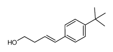(3E)-4-(4-tert-butylphenyl)-3-buten-1-ol结构式