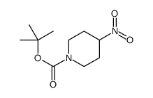 叔丁基 4-硝基哌啶-1-羧酸结构式