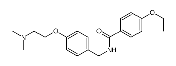 N-[[4-[2-(dimethylamino)ethoxy]phenyl]methyl]-4-ethoxybenzamide结构式