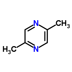 2,5-二甲基吡嗪结构式