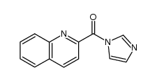 1-imidazolyl-2-quinolinylmethanone结构式