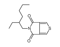 5-(2-乙基己基)-4H-噻吩并[3,4-c]吡咯-4,6(5h)-二酮结构式