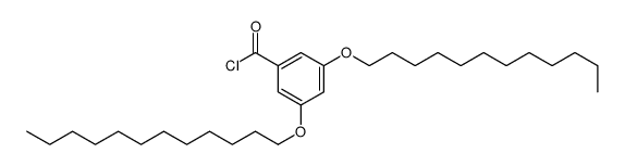3,5-didodecoxybenzoyl chloride结构式