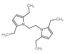 1,1'-(1,2-ETHANEDIYL)-BIS-2,5-DIETHYLPYRROLE结构式