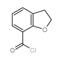 2,3-二氢-1-苯并呋喃-7-碳酰氯结构式