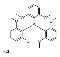 tris(2,6-dimethoxyphenyl)phosphane,hydrochloride结构式
